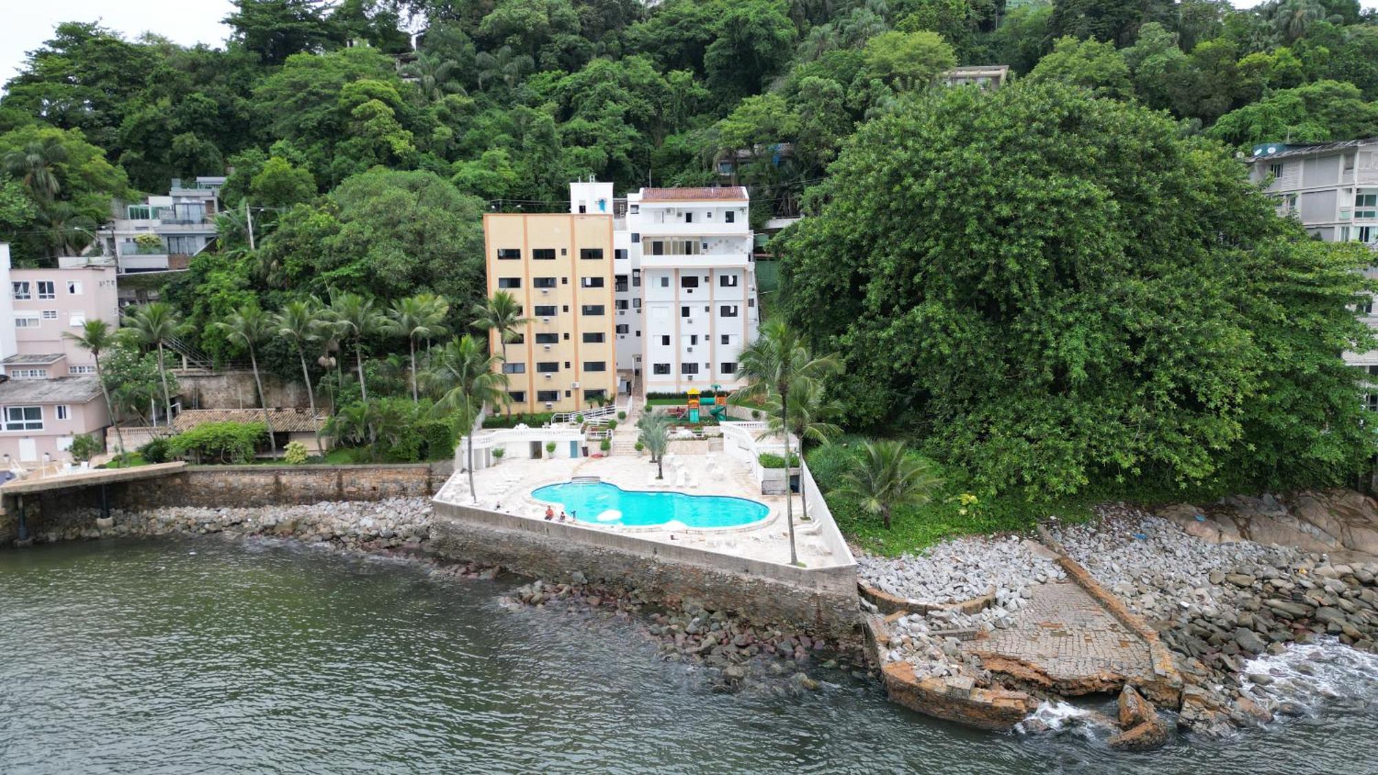 Ilha Porchat Hotel São Vicente Buitenkant foto